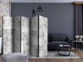 Parawan 5-częściowy - Beton: Szare miasto II [Room Dividers]