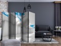 Parawan 5-częściowy - Architektura przyszłości II [Room Dividers]