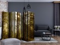 Parawan 5-częściowy - Las: Poranne słońce II [Room Dividers]