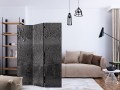 Parawan 3-częściowy - Szara burza [Room Dividers]