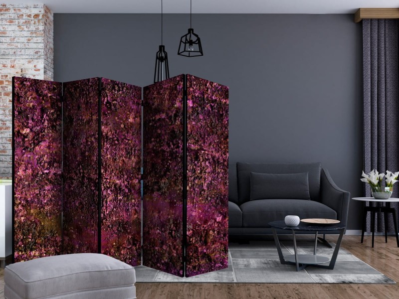 Parawan 5-częściowy - Różowy skarb II [Room Dividers]