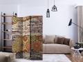 Parawan 3-częściowy - Kolorowe równanie [Room Dividers]