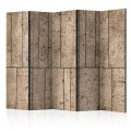 Parawan 5-częściowy - Beżowy mur II [Room Dividers]