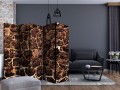 Parawan 5-częściowy - Brązowa jaskinia II [Room Dividers]