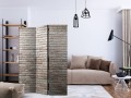 Parawan 3-częściowy - Elegancka cegła [Room Dividers]