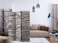 Parawan 3-częściowy - Kamienna elegancja [Room Dividers]