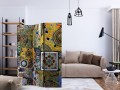 Parawan 3-częściowy - Słoneczna mozaika [Room Dividers]