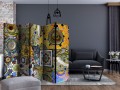 Parawan 5-częściowy - Słoneczna mozaika II [Room Dividers]