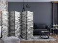 Parawan 5-częściowy - Biała zagadka II [Room Dividers]