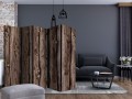 Parawan 5-częściowy - Drewniana melodia II [Room Dividers]