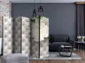 Parawan 5-częściowy - Perłowy luksus II [Room Dividers]