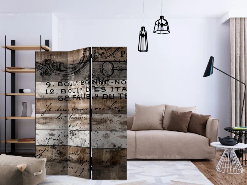 Parawan 3-częściowy - Stara winnica  [Room Dividers]