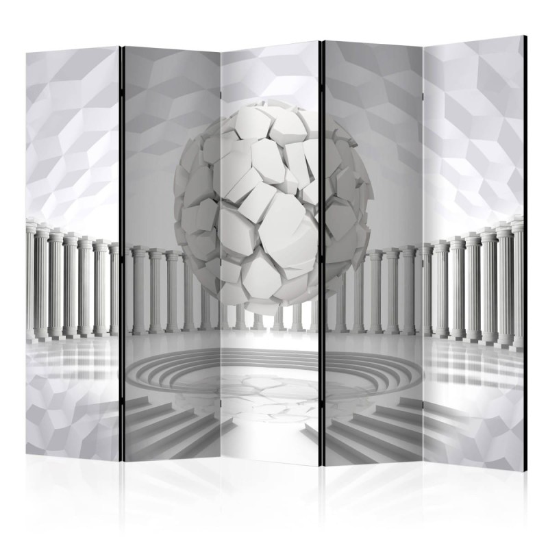 Parawan 5-częściowy - Ukryta geometria II [Room Dividers]