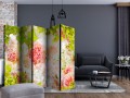 Parawan 5-częściowy - Jasne piwonie II [Room Dividers]