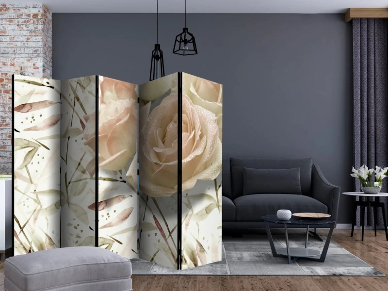 Parawan 5-częściowy - Urodzinowe życzenia II [Room Dividers]