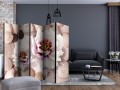 Parawan 5-częściowy - Kwiaty i muszle II [Room Dividers]