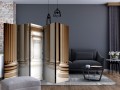 Parawan 5-częściowy - W antycznym Panteonie II [Room Dividers]