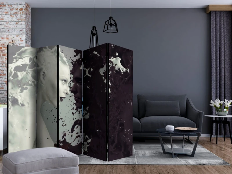 Parawan 5-częściowy - Miłość bez granic II [Room Dividers]