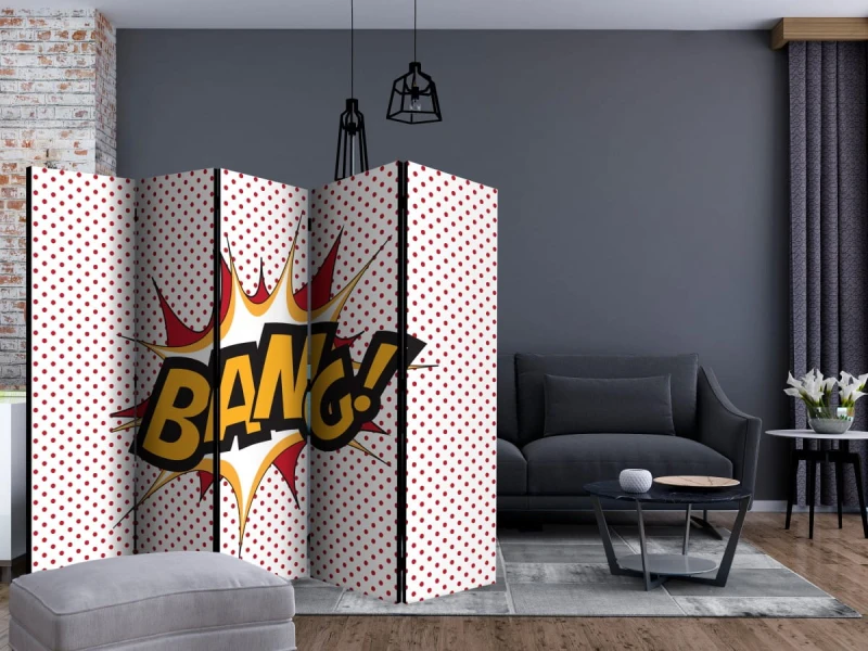 Parawan 5-częściowy - BANG! II [Room Dividers]