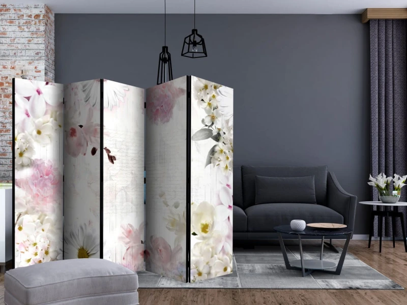 Parawan 5-częściowy - Zapach wiosny II [Room Dividers]