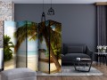 Parawan 5-częściowy - Rajska plaża II [Room Dividers]