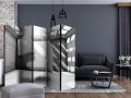 Parawan 5-częściowy - Taniec kwadratów II [Room Dividers]