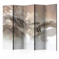 Parawan 5-częściowy - Czuły dotyk II [Room Dividers]