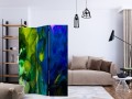 Parawan 3-częściowy - Kolorowe płomienie II [Room Dividers]