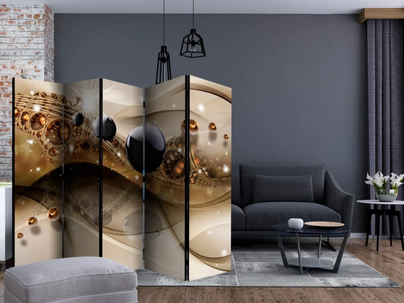 Parawan 5-częściowy - Klejnot ekspresji II [Room Dividers]