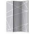 Parawan 3-częściowy - Nowoczesna pajęczyna [Room Dividers]
