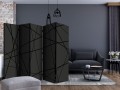 Parawan 5-częściowy - Ciemne skrzyżowanie II [Room Dividers]