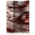 Parawan 3-częściowy - Szkarłatna ławica [Room Dividers]