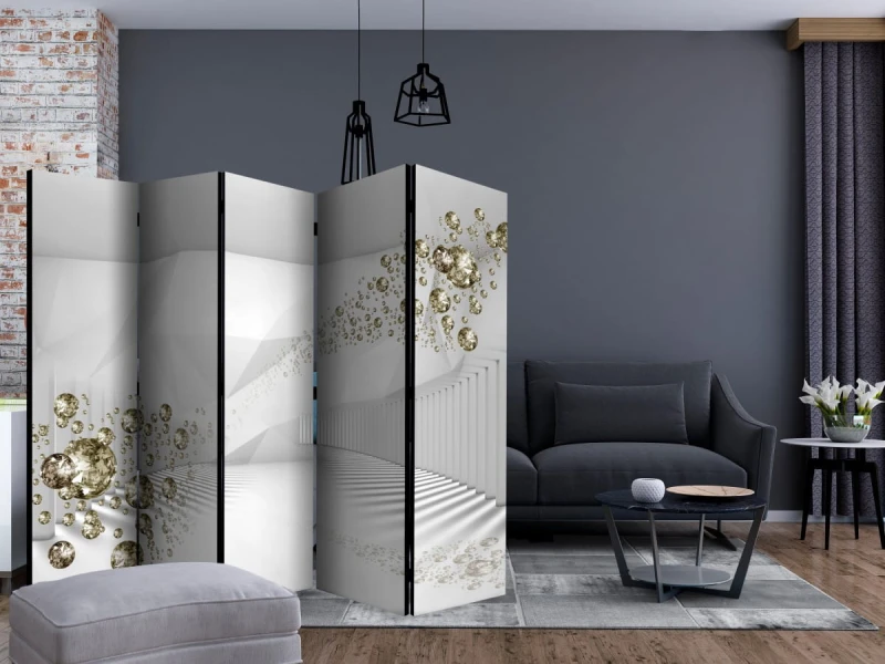 Parawan 5-częściowy - Korytarz diamentów II [Room Dividers]