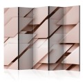 Parawan 5-częściowy - Think Pink II [Room Dividers]