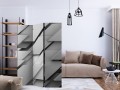 Parawan 3-częściowy - Krawędź szarości [Room Dividers]