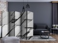 Parawan 5-częściowy - Krawędź szarości II [Room Dividers]