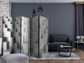 Parawan 5-częściowy - Świątynia abstrakcji II [Room Dividers]