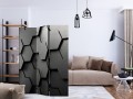 Parawan 3-częściowy - Czarne wrota [Room Dividers]