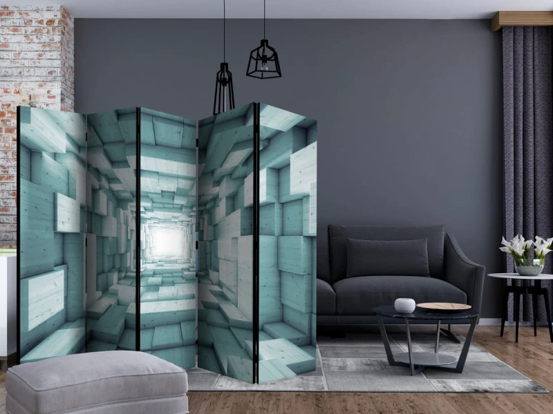 Parawan 5-częściowy - Prostokątny pochód II II [Room Dividers]