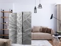 Parawan 3-częściowy - Biała pajęczyna [Room Dividers]