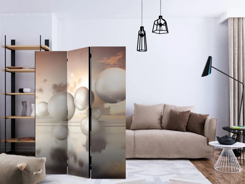 Parawan 3-częściowy - Poranne klejnoty [Room Dividers]