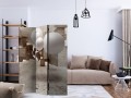 Parawan 3-częściowy - Betonowy labirynt [Room Dividers]