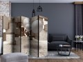 Parawan 5-częściowy - Betonowy labirynt II [Room Dividers]