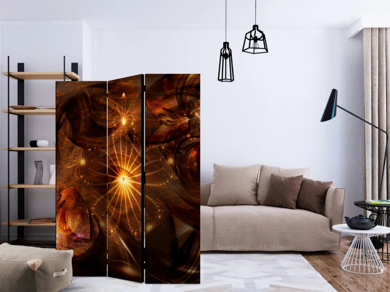 Parawan 3-częściowy - Jaskinia skarbów [Room Dividers]