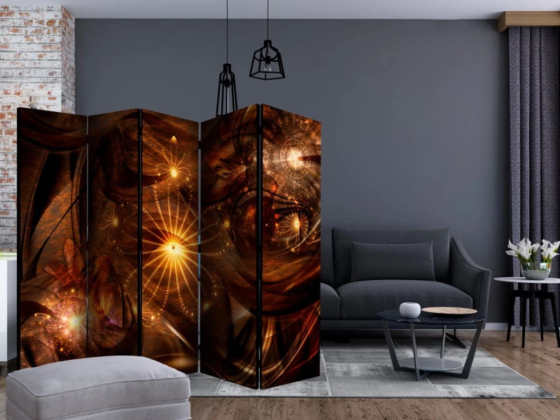 Parawan 5-częściowy - Jaskinia skarbów II [Room Dividers]