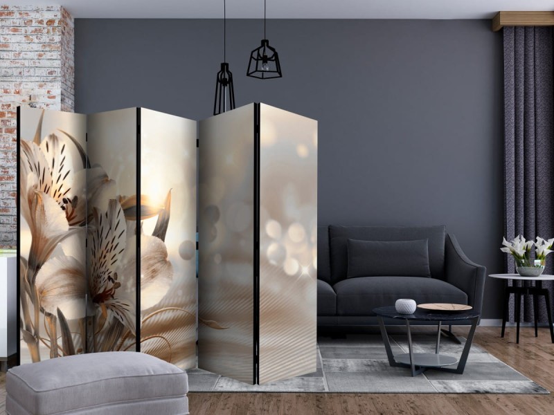 Parawan 5-częściowy - Księżniczki poranka II [Room Dividers]