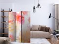 Parawan 3-częściowy - Pastelowe piwonie [Room Dividers]