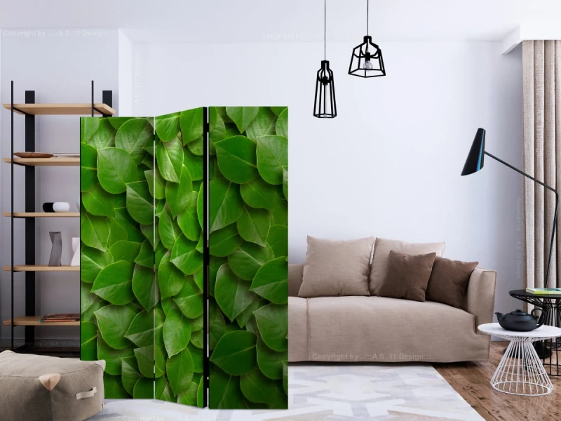 Parawan 3-częściowy - Tajemniczy ogród [Room Dividers]
