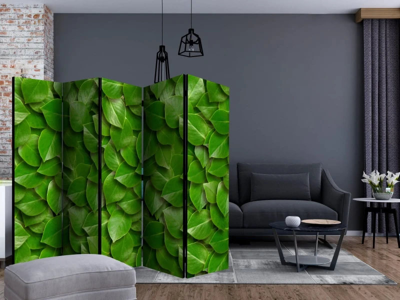 Parawan 5-częściowy - Tajemniczy ogród II [Room Dividers]