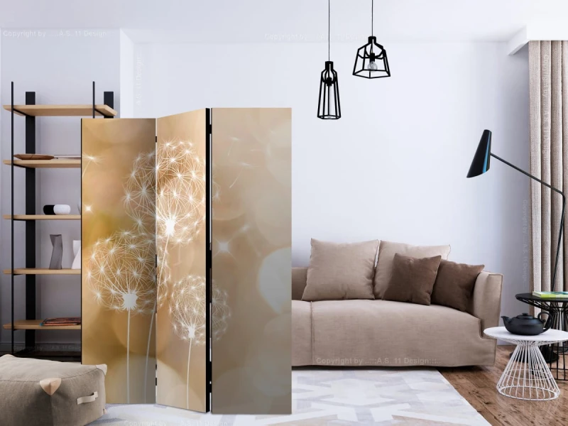 Parawan 3-częściowy - Dotyk lata  [Room Dividers]